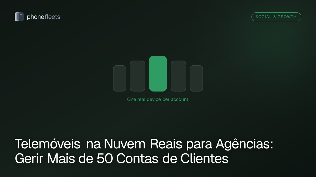 Telemóveis na Nuvem Reais para Agências: Gerir Mais de 50 Contas de Clientes