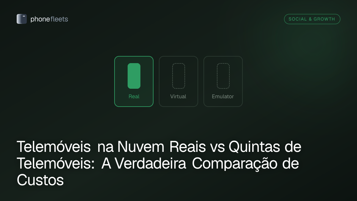 Telemóveis na Nuvem Reais vs Quintas de Telemóveis: A Verdadeira Comparação de Custos